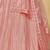 Peach Embroidered Round Neck Lehenga Choli