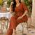  women's pink solid short sleeve top with elastic waist trousers co-ord