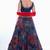 Multi- Embroidered Sweetheart Neck Lehenga Choli