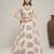 Off-White zari Work Lehenga Choli set