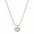 MOP Heart Pendant Anti-Tarnish Chain