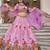 Stunning Pink Lehenga with Handwork and Traditional Printed Motifs