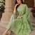 women's art silk fabric embroidered kurta set with dupatta