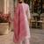 women's art silk embroidered kurta set with dupatta