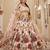  Pastel Lehenga with Handwork and Exquisite Floral Printed Detailing