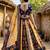 Navratri Ajarakh Print Rayon Semi Stitched Lehenga Choli & Unstitched Blouse With Dupatta