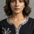 Elegant black and white embroidered kurti