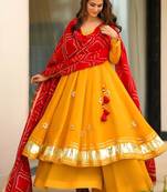 Women Embellished Anarkali Kurta