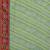 Green & Off-White Pure Georgette Half and Half Bandhani Saree