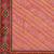 Red & Off-White Bandhani Pure Georgette Half and Half Bandhani Saree