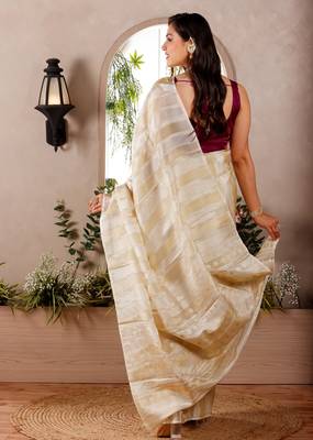 Nisha Authentic Handloom saree 6