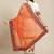 White & Orange Bandhani Kutchi Embroidery Pure Georgette Bandhani Saree