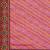 Pink & Off-White Bandhani Pure Georgette Half and Half Bandhani Saree
