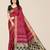Maroon & Black Zari Silk Cotton Bandhani Saree