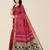 Maroon & Black Zari Silk Cotton Bandhani Saree