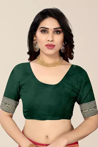 Pink & Green Bandhani Zari Silk Cotton Bandhani Saree