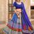 Navratri Ajrakh Print Rayon Lehenga Choli & Blouse With Dupatta