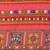Embroidered Pure Georgette Half and Half Bandhani Saree