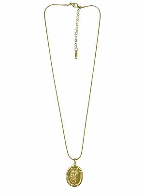 Flower Pendant Anti-Tarnish Chain 3