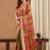 Bandhani Gotta Patti Poly Chiffon Designer Bandhani Saree