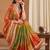 Bandhani Gotta Patti Poly Chiffon Designer Bandhani Saree