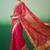 Bandhani Sequinned Pure Chiffon Half and Half Bandhani Saree