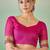 Bandhani Sequinned Pure Chiffon Half and Half Bandhani Saree