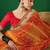 Bandhani Sequinned Pure Chiffon Half and Half Bandhani Saree