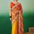 Bandhani Sequinned Pure Chiffon Half and Half Bandhani Saree