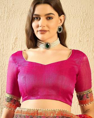 Bandhani Embroidered Chiffon Bandhani Saree 7