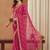 Bandhani Gotta Patti Poly Georgette Designer Bandhani Saree