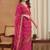 Bandhani Gotta Patti Poly Georgette Designer Bandhani Saree