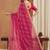 Bandhani Gotta Patti Poly Georgette Designer Bandhani Saree