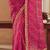 Bandhani Gotta Patti Poly Georgette Designer Bandhani Saree