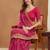 Bandhani Gotta Patti Poly Georgette Designer Bandhani Saree