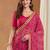 Bandhani Gotta Patti Poly Georgette Designer Bandhani Saree