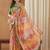 Bandhani Zari Poly Georgette Designer Bandhani Saree