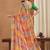 Bandhani Zari Poly Georgette Designer Bandhani Saree