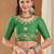 Bandhani Zari Poly Georgette Designer Bandhani Saree