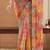 Bandhani Zari Poly Georgette Designer Bandhani Saree