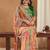 Bandhani Zari Poly Georgette Designer Bandhani Saree