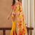 Bandhani Gotta Patti Poly Chiffon Designer Bandhani Saree