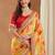 Bandhani Gotta Patti Poly Chiffon Designer Bandhani Saree