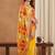 Bandhani Gotta Patti Poly Chiffon Designer Bandhani Saree