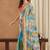 Bandhani Gotta Patti Poly Chiffon Designer Bandhani Saree