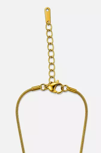 18K Gold Plated Heart Pendant Necklace