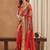 Bandhani Gotta Patti Poly Chiffon Designer Bandhani Saree