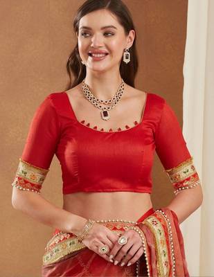 Bandhani Gotta Patti Poly Chiffon Designer Bandhani Saree 4