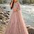Embroidered Powder Pink Lehenga Choli with Dupatta for Women