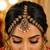 South Indian Bridal Maang Tikka, Matha Patti Headpiece,Kundan Pearl Maangtikka